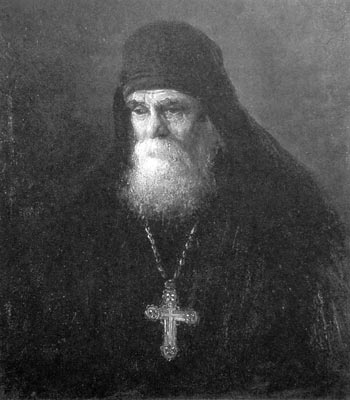 Архимандрит Павел (Леднев) Прусский. Портрет из Государственного исторического музея (1892 г.)